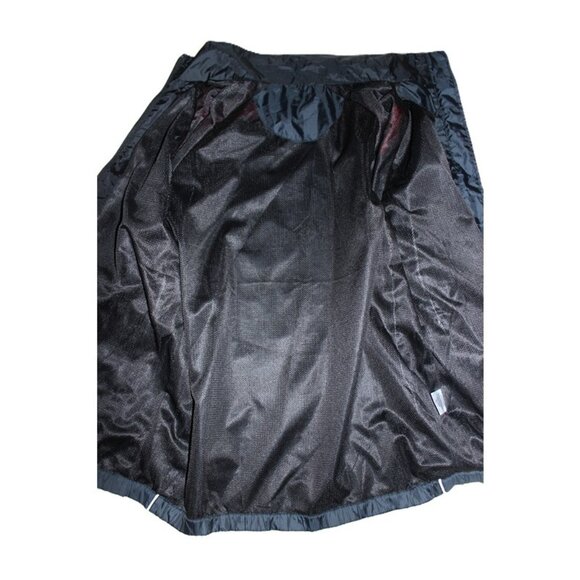 FILA Windbreaker Jacket - Retro Black with Red & White Trim - Unisex Size XL - Picture 11 of 15